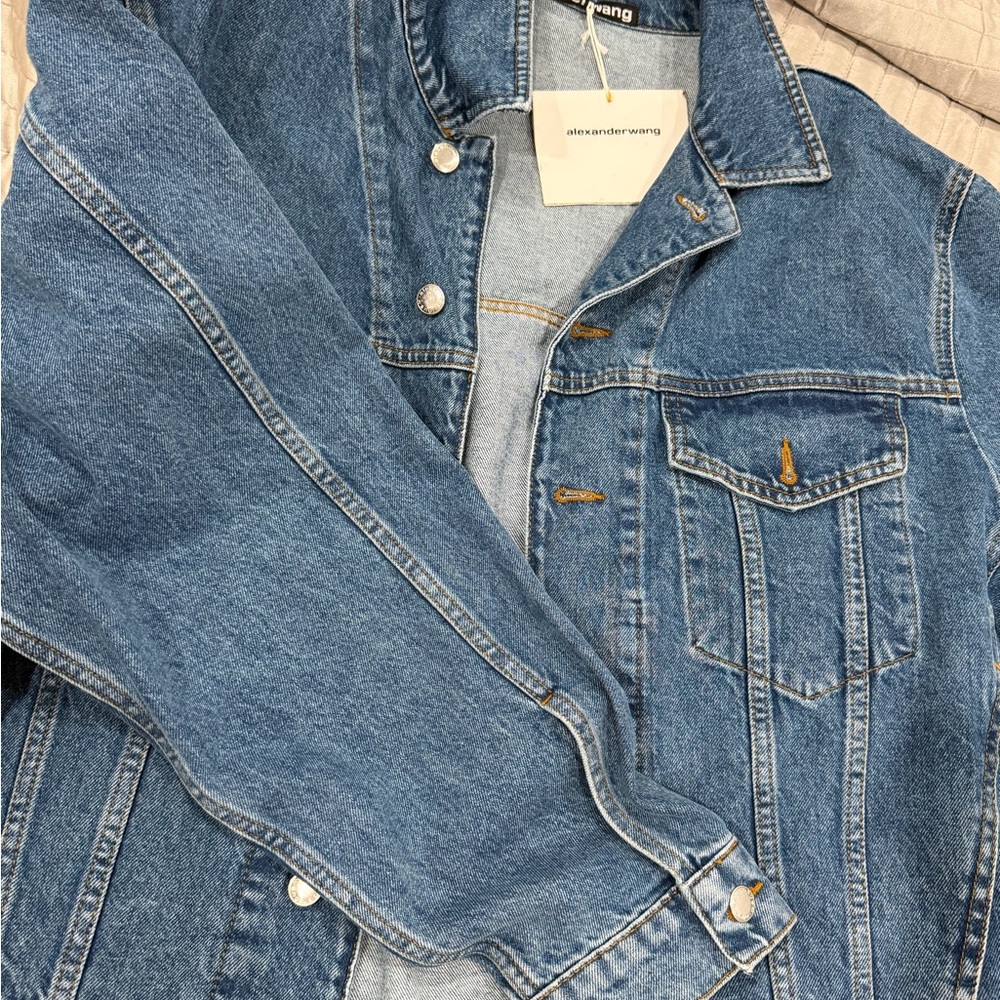 Alexander Wang Light Blue Denim oversized